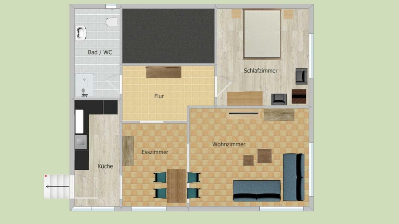 Ferienwohnung Grimm Freigericht Exteriör bild